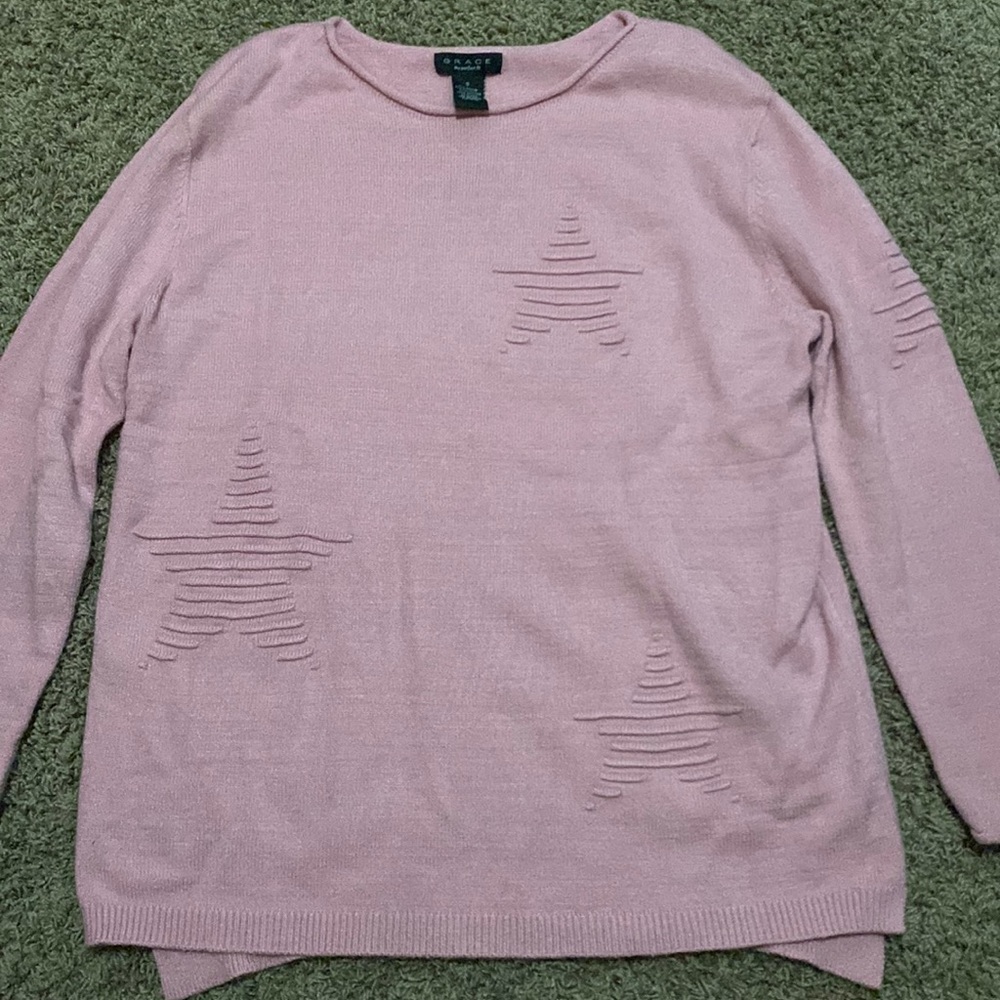 Pink sweater